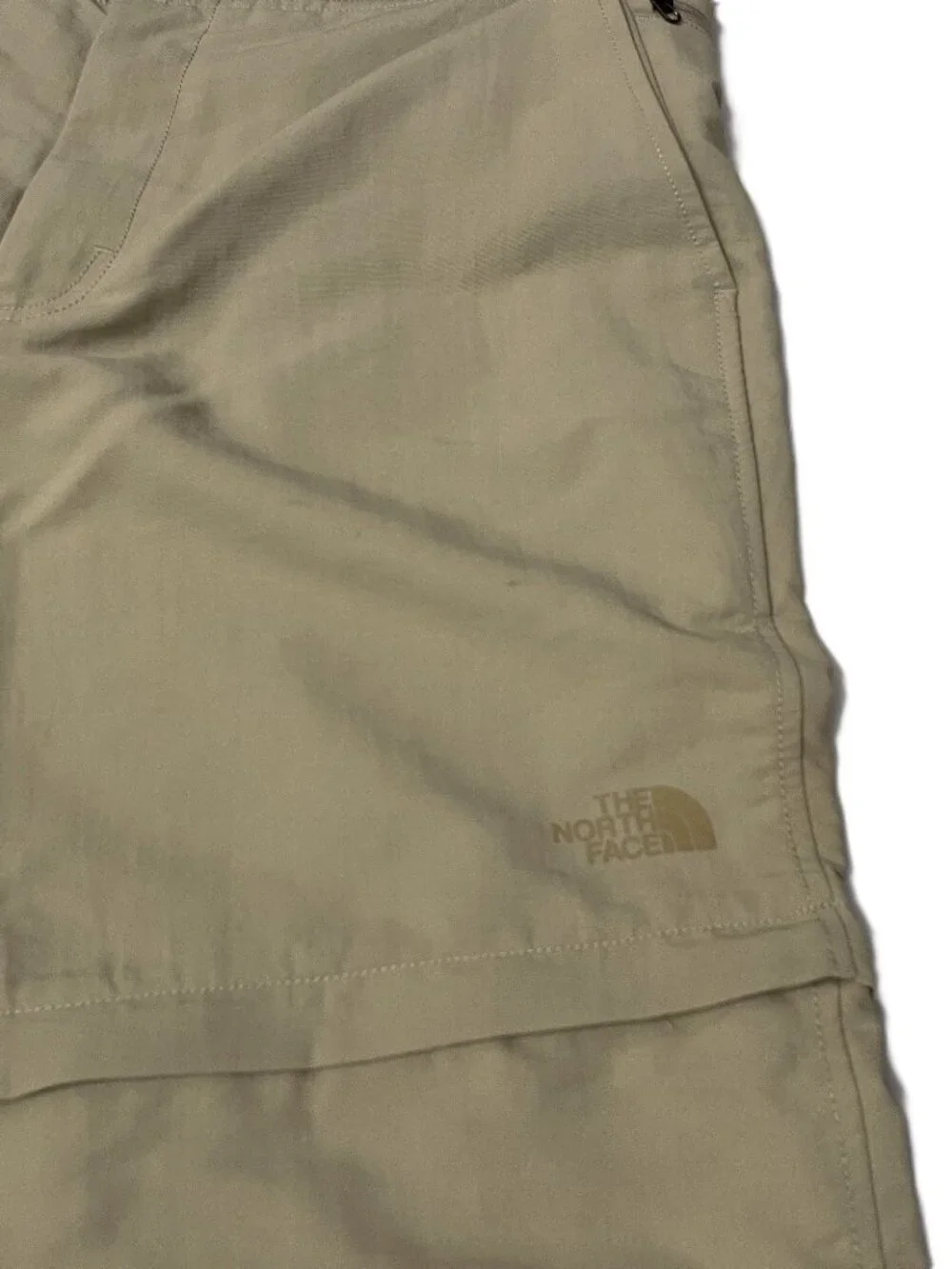The North Face Pants Mens 34x33 Khaki Nylon Paramount Trail Convertible Hiking